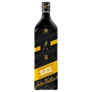 Johnnie Walker Black Limited Edition Design Aged 12 Years 1L
