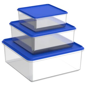 Cosmoplast Food Storage Container 3 Pieces
