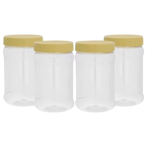 Royal Ford Pet Jars Round 4 Set 1000Ml