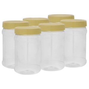 Royal Ford Pet Jars Round 6 Set 500Ml