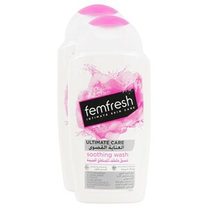 Femfresh Intimate Skin Care Soothing Wash 250Ml X2