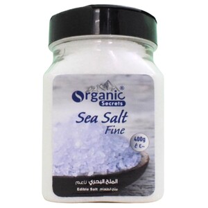 Organic Secrets Sea Salt Fine 400G