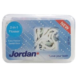 Jordan Plastic Dental Sticks 50 Pieces
