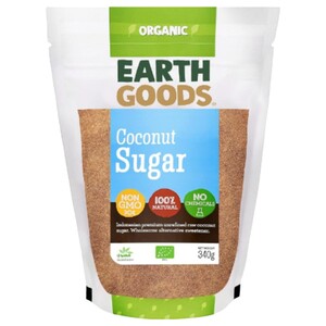 Earth Goods Organic Coconut Sugar Non-Gmo 100% Natural No Chemicals 340G