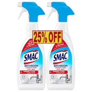 Smac Bathroom Disinfectant Shining Clean 650Ml -25%
