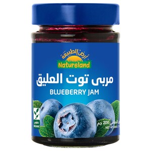 Natureland Jam Blueberry 200G