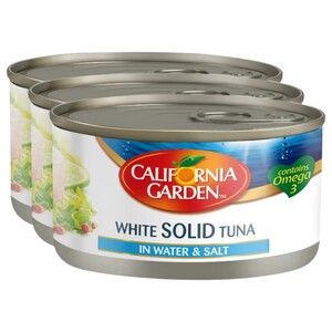 California Garden White Tuna In Water 170G X3