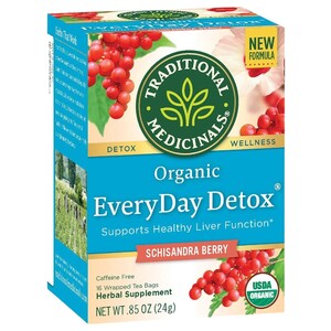 Traditional Medicinals Everyday Detox Organic 16 Bags 24G