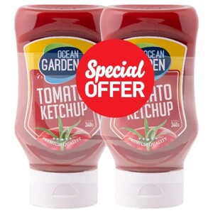 Ocean Garden Ketchup Squeeze 340G Special Offer