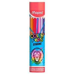Maped Color Pencils Strong Cylinder 24 Colored Pencils