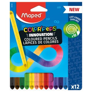 Maped Infinity 12 Colored Pencils