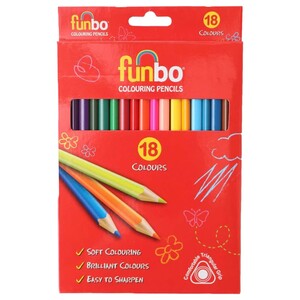 Funbo Color Pencil 18 Pieces