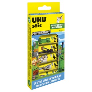 Uhu Solvent Free Glue Stick 8 Pieces 8.2G