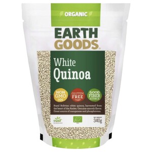 Earth Goods White Quinoa Organic 340G