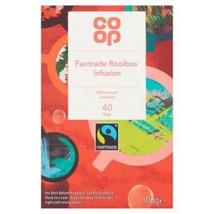 Co-Op Rooibos Fairtrade 40 Bags 100G