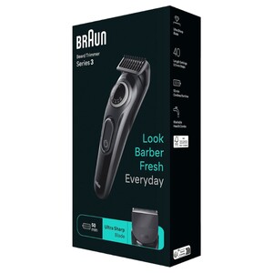 Braun Beard Trimmer 3 With Precision Wheel Bt 3410