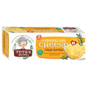 Teta's Recipe Crackers Shanklish Cheese 90G