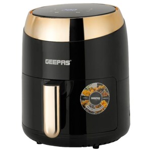 Geepas Digital Air Fryer, Non-Stick Fryer, Oil & Fat Free Air Fryer, Overheat Protection 3.2L