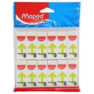 Maped Eraser Technic 600 12 Pieces