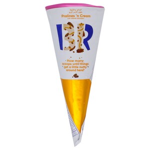 Baskin Robbins Ice Cream Pralines 'N Cream Cone 120Ml