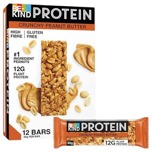 Be-Kind Protein Bar Crunchy Peanut Butter 50G X12