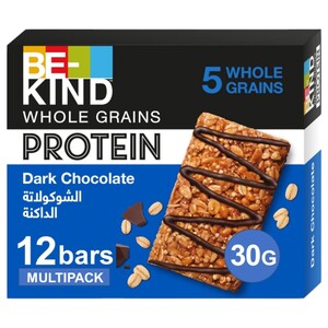 Be-Kind Protein Bar Dark Chocolate Nut 50G X12