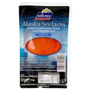 Ostsee Fisch Alaska Salmon Packet 100G