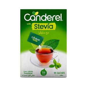 Canderel Low Calorie Stevia Mexico 100 Sachets