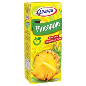 Unikai Juice 100% Pineapple 250Ml