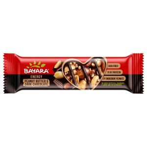 Bayara Energy Bar Peanut Butter & Dark Chocolate 40G