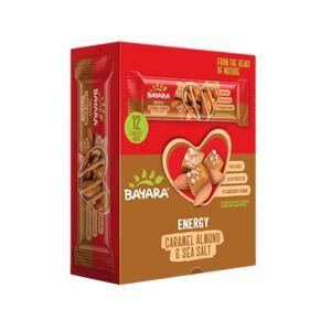 Bayara Caramel Almond & Sea Salt Protein Energy Bars 40 Gr Outer-12