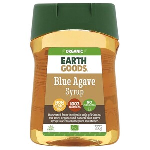 Earth Goods Blue Agave Syrup Organic 350G