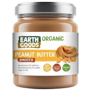 Earth Goods Peanut Butter Smooth Organic 220G