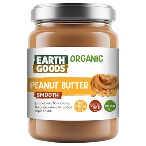 Earth Goods Organic Peanut Butter Smooth 400G