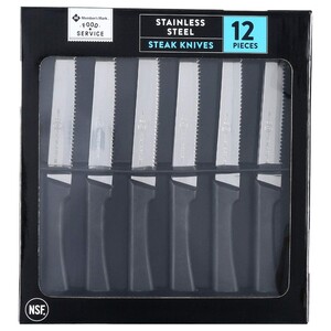 Member's Mark Stainless Steel Steak Knives 12 Pieces