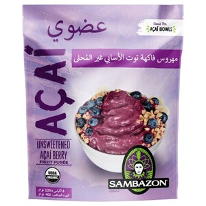 Sambazon Pure Unsweetened Acai Organic 400G