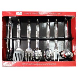 Member's Mark Stainless Steel Serving Set 7 Pieces