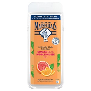 Le Petit Marseillais Shower Gel Orange Grapefruit 650Ml