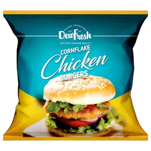 Dewfresh Chicken Cornflake Steaks 1Kg