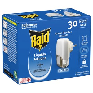 Raid Liquido Zanzare Holder 30 Nights