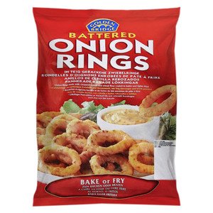 Golden Bridge Battered Onion Rings 450G