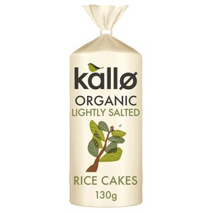 Kallo Rice Cake Thick Salted Organic 130G