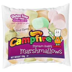 Campfire Regular Fruit Marshmallow Gluten Free 150G