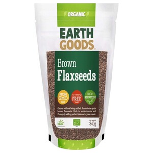 Earth Goods Brown Flaxseeds Organic 340G
