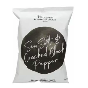 Hectares Chips Sea Salt Cracked Black Pepper 40 Gr
