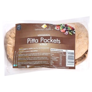 Leicester Pitta Pockets Wholemeal 450G