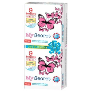 My Secret Daily Normal Sensitive Economy Pads 18 Pieces