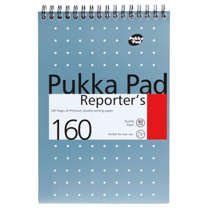 Pukka Pad Refill Pads Reporter's Pad Metallic 160 Pages