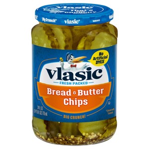 Vlasic Bread & Butter Chips Big Crunch 710Ml