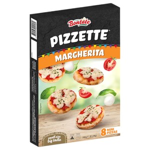 Bontate Mini Pizza Margherita 8 Pieces 30G